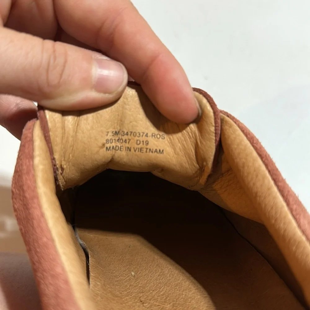 Frye “Ros” Rust Suede Slip-On Sneakers - Picture 8 of 8